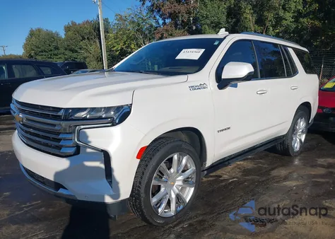 2023 Chevrolet Tahoe 4Wd High Country z USA, uszkodzony, nr VIN 1GNSKTKL3PR186593